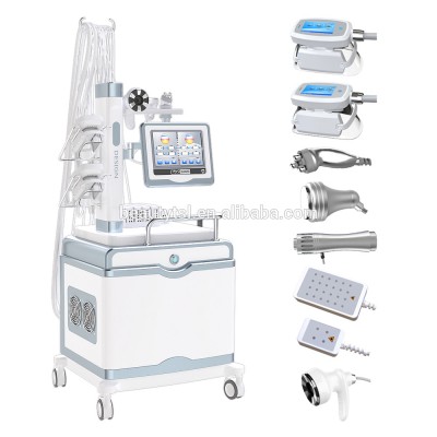 Super RF Cavitation Lipo Laser Diode Fat Dissolving  Physiotherapy Shockwave Anti Cellulite Cryolipolisis Slimming Equipment